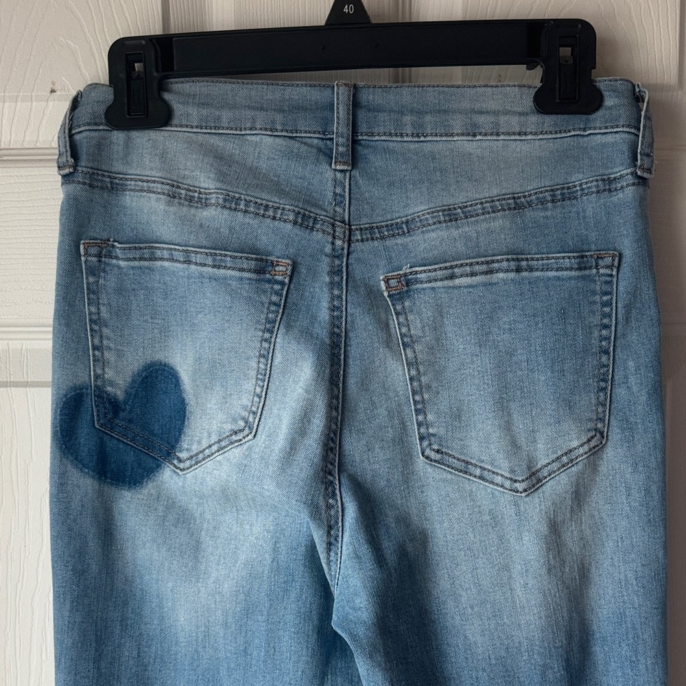 Fashion Nova Light Blue Flare Jeans